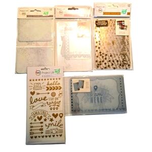 Project Life Photo Card and Sticker Set NWT